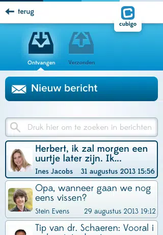 Cubigo Care Schermafbeelding 0