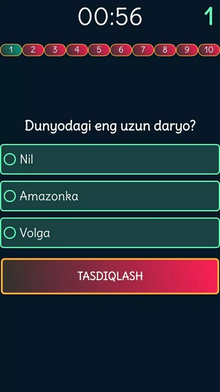 Viktorina Uz - Test savollari स्क्रीनशॉट 2