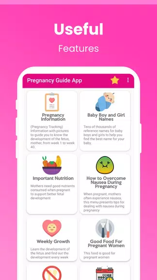 Pregnancy Guide - A Mom應用截圖第2張