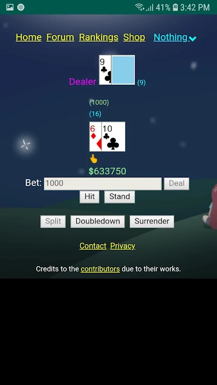 Blackjack Evolved Capture d'écran 0