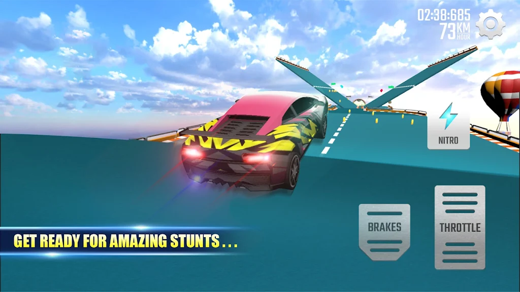 Mega Ramp Car: Super Car Game Screenshot 0