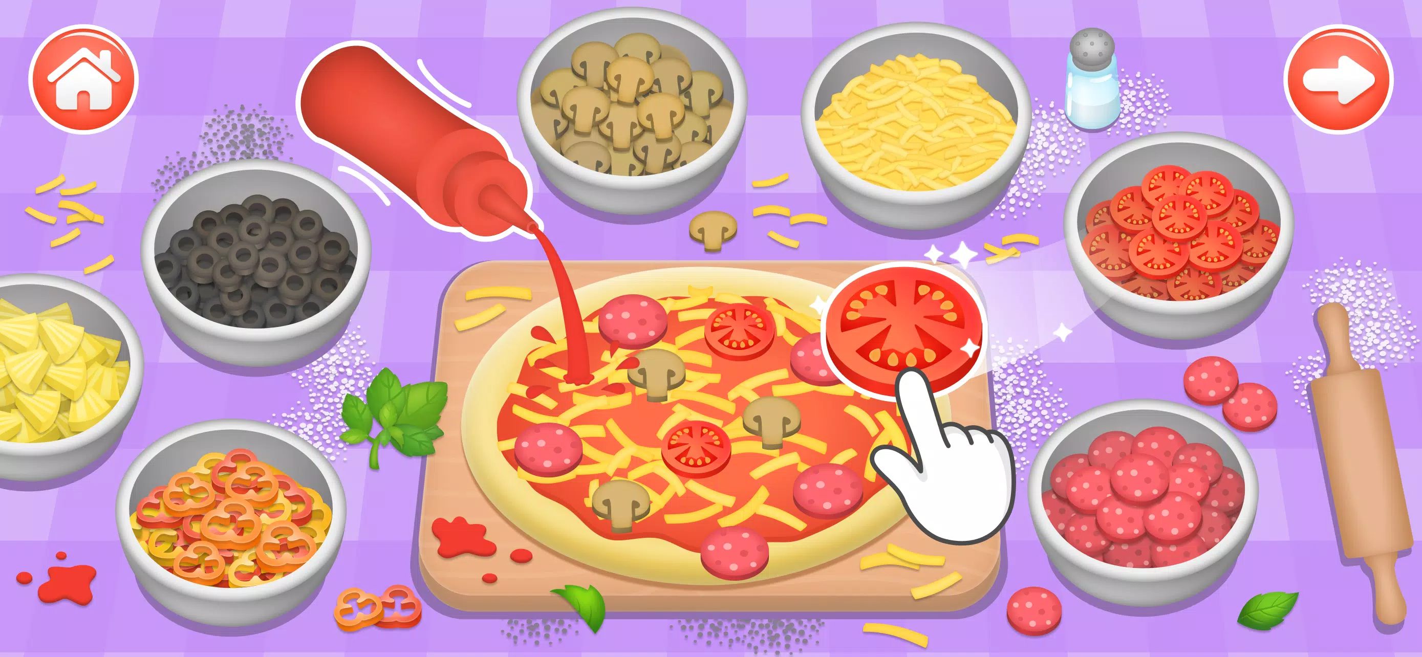 Kids Cooking Games Скриншот 0