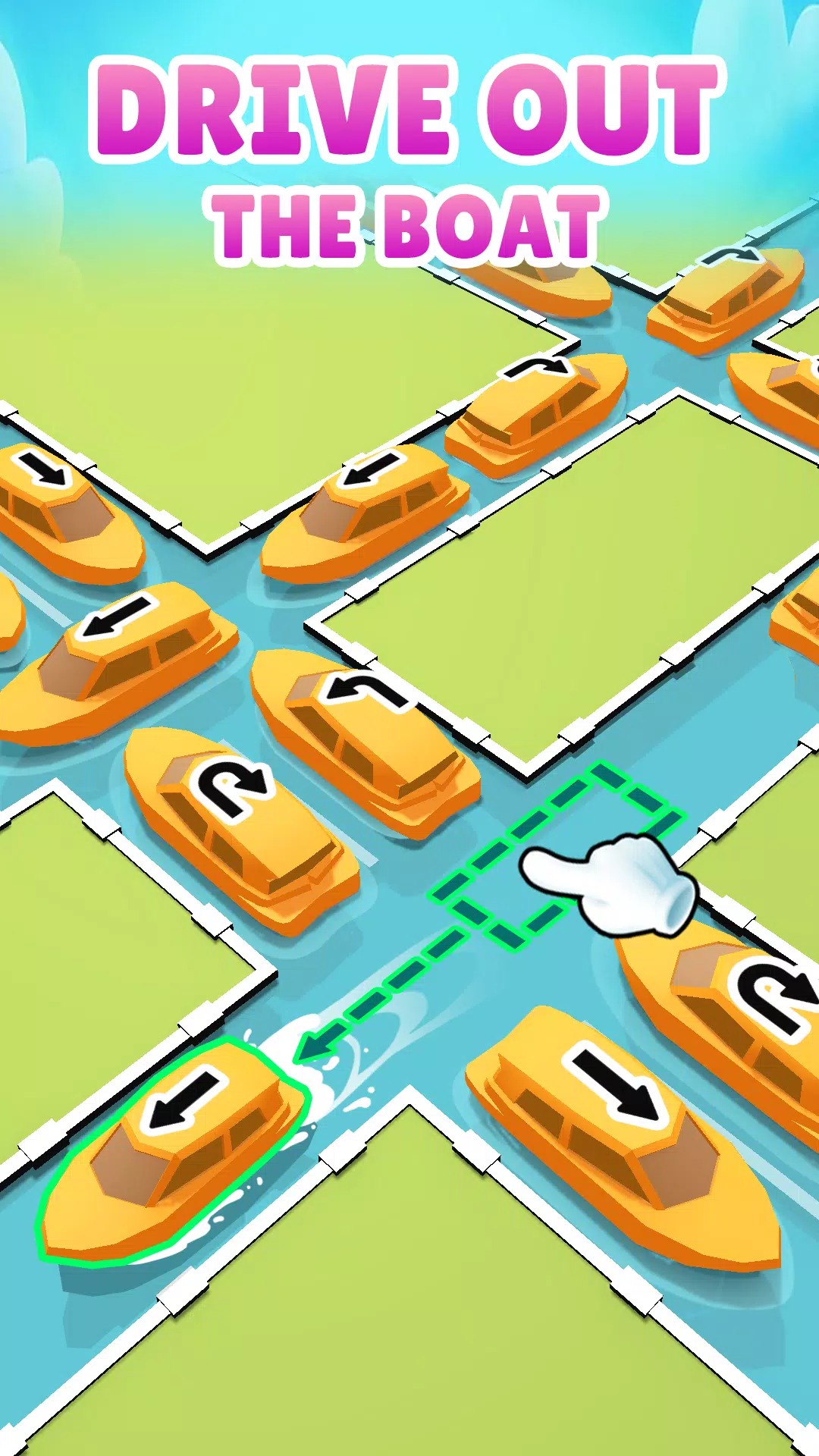 Canal Jam:Traffic Escape Скриншот 0