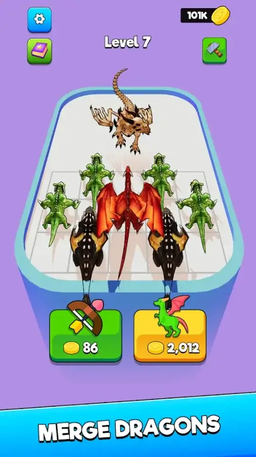 Merge Battle 3D: Dragon Fight Ảnh chụp màn hình 0