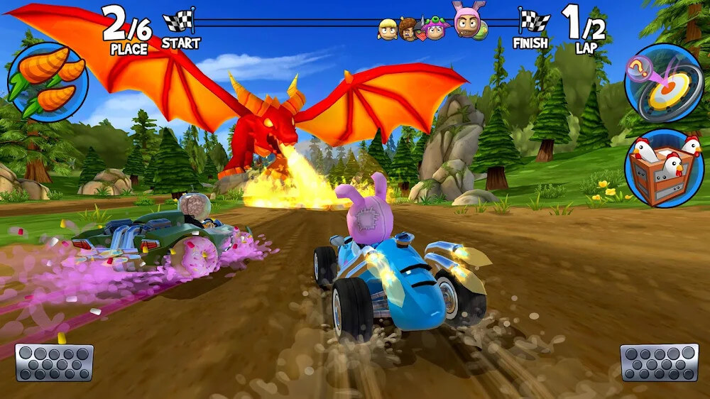 Beach Buggy Racing 2 Mod Capture d'écran 1