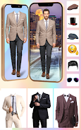 Men Suit Photo Editor- Effects ဖန်သားပြင်ဓာတ်ပုံ 3