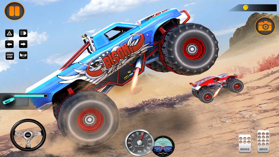 Monster Truck Off Road Racing Capture d'écran 2