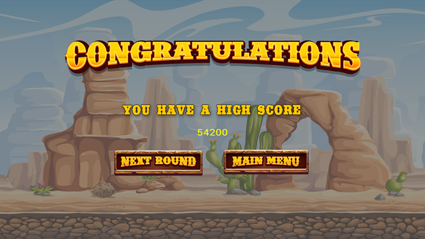 Wild West Tri Peaks Solitaire ภาพหน้าจอ 2