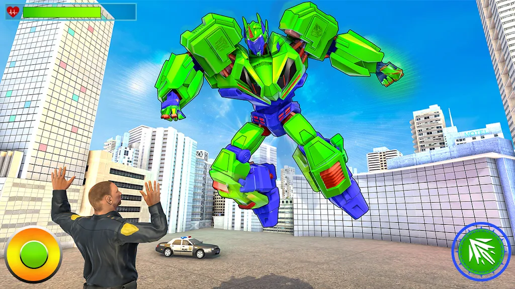 Robot Hero City Battle ภาพหน้าจอ 1