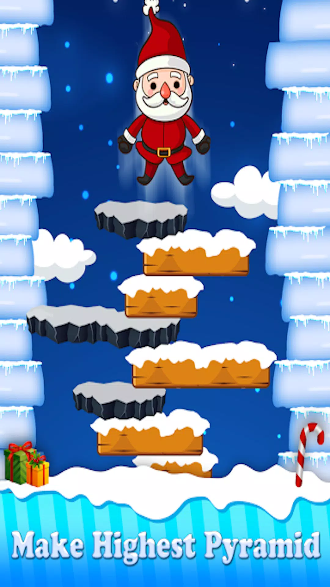 Christmas Game Santa Jump 2024 Capture d'écran 2