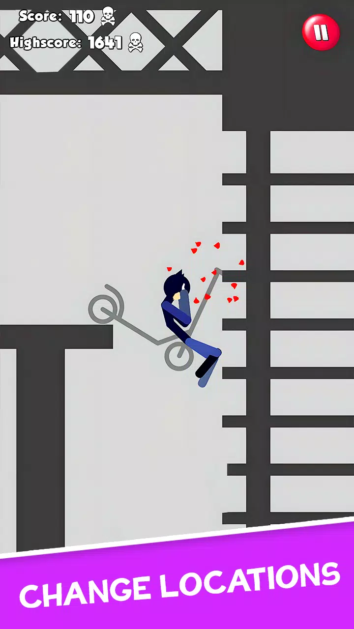 Stickman Broken Bones io Скриншот 3