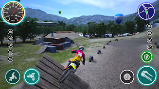 Bike Stunt Race 3D Schermafbeelding 1