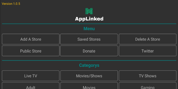 Interface AppLinked