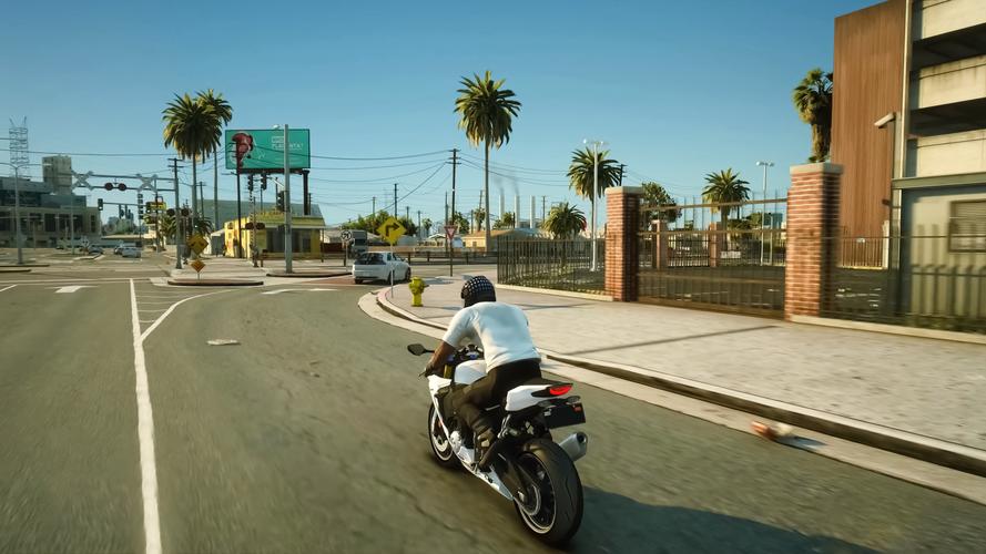 Highway Bike Traffic Racer 3D Captura de pantalla 2