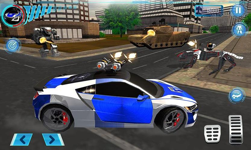 Multi Robot Transform Car Game Screenshot 3