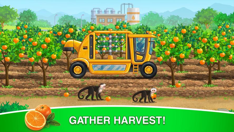 Schermata Farm kids games my Farming car 3
