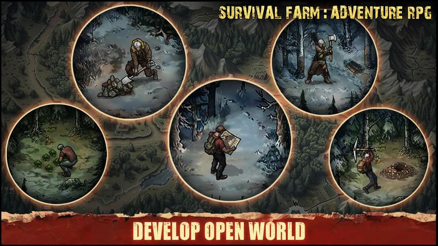 Schermata Survival Farm: Adventure RPG 0