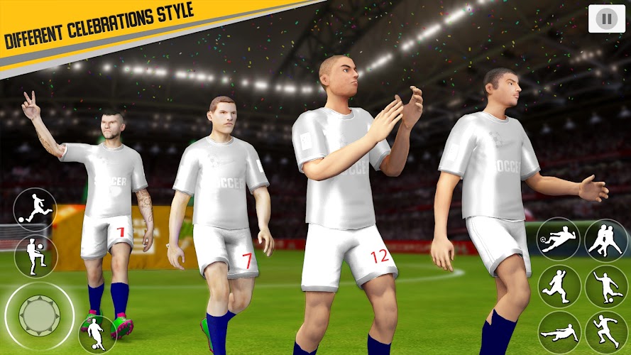 Soccer Hero: Football Game Tangkapan skrin 0