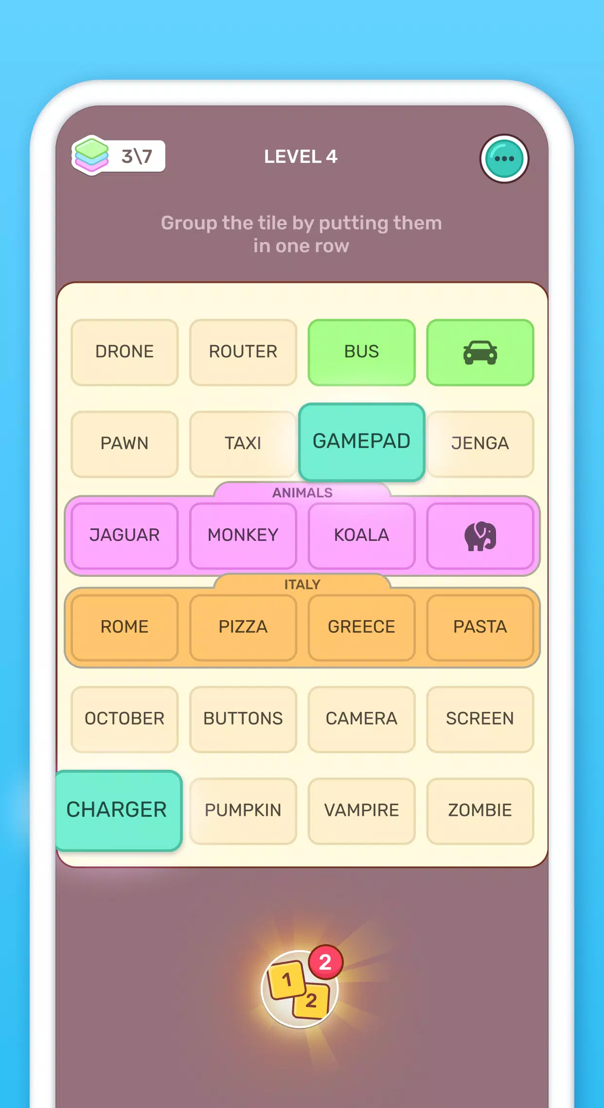Connect Word ဖန်သားပြင်ဓာတ်ပုံ 2