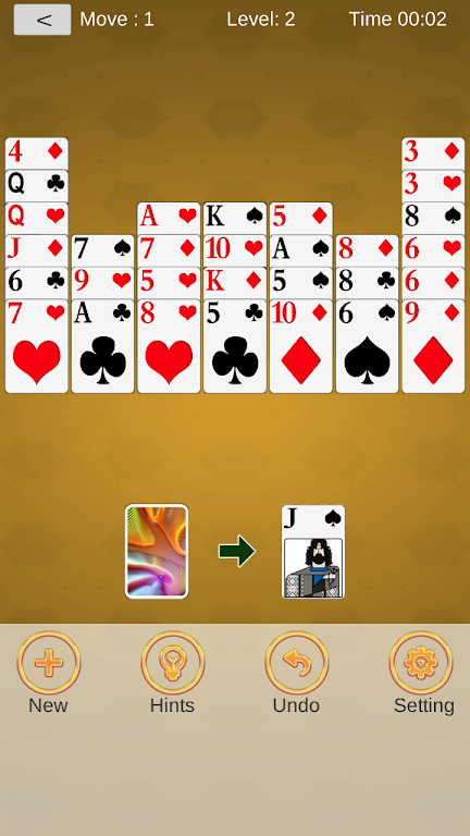 Crown Solitaire : 300 levels Captura de tela 0
