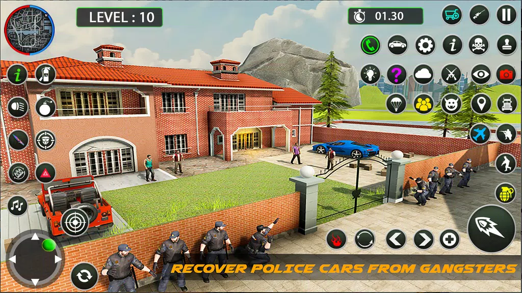 Police Game: Police Car Chase Capture d'écran 1