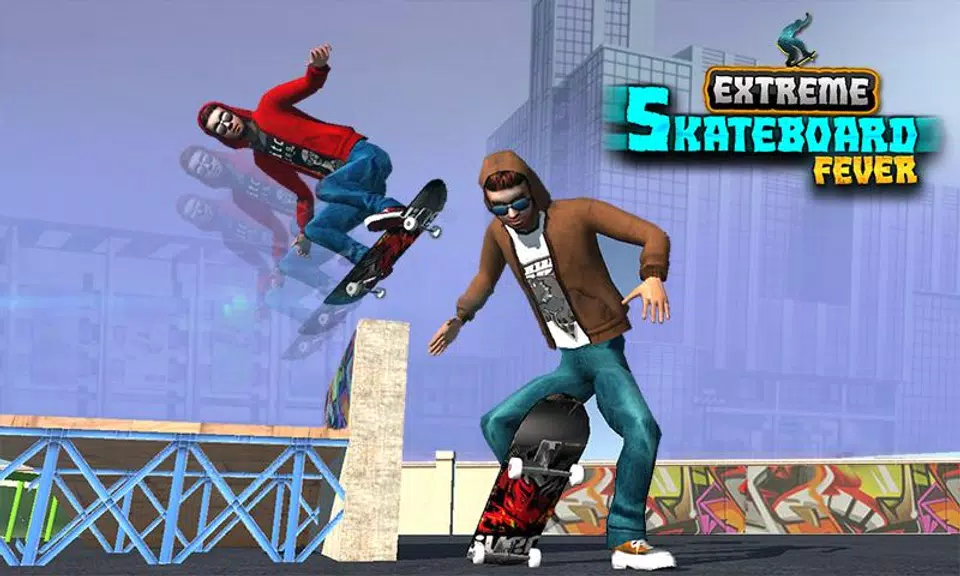 Touch SkateBoard: Skate Games Captura de pantalla 2