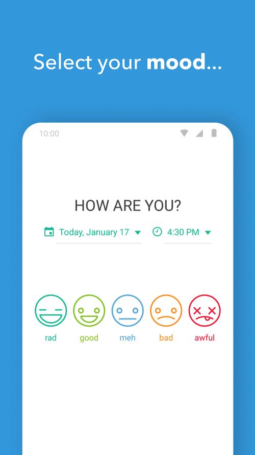 Daylio Journal - Mood Tracker Screenshot 1