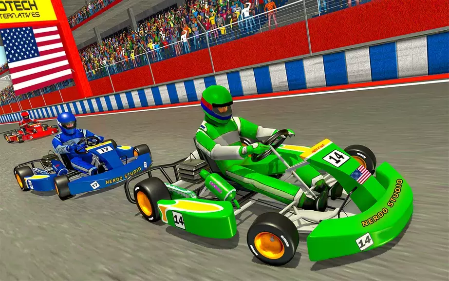 Go Kart Racing Games 3D Stunt应用截图第0张