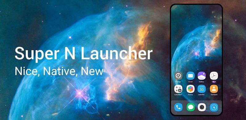 Super N Launcher -Super design Capture d'écran 0