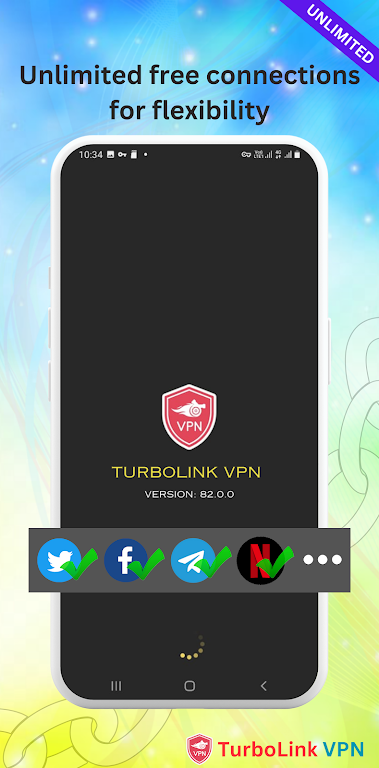 TurboLink VPN - Fast VPN Proxy Captura de tela 2