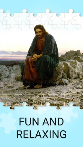 God Jesus Christ jigsaw puzzle Tangkapan skrin 2