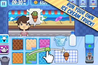 My Ice Cream Truck: Food Game ဖန်သားပြင်ဓာတ်ပုံ 1