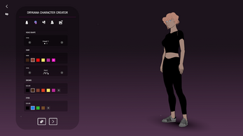 DCC - Drykana Character Creator (0.01a - Early Alpha) Screenshot 0