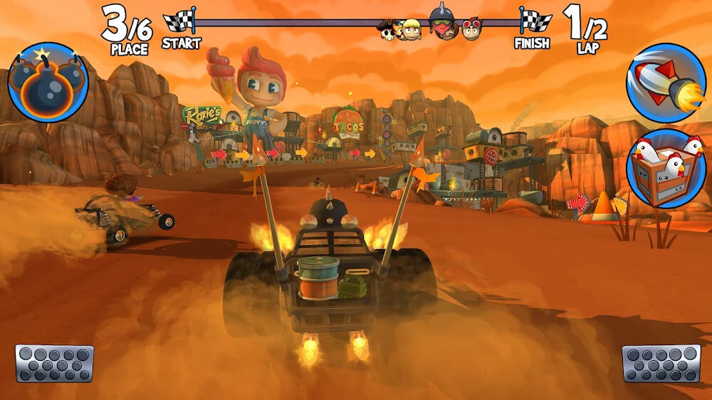 Beach Buggy Racing 2 Mod ဖန်သားပြင်ဓာတ်ပုံ 0