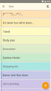 Notepad - Colorful Notes স্ক্রিনশট 0