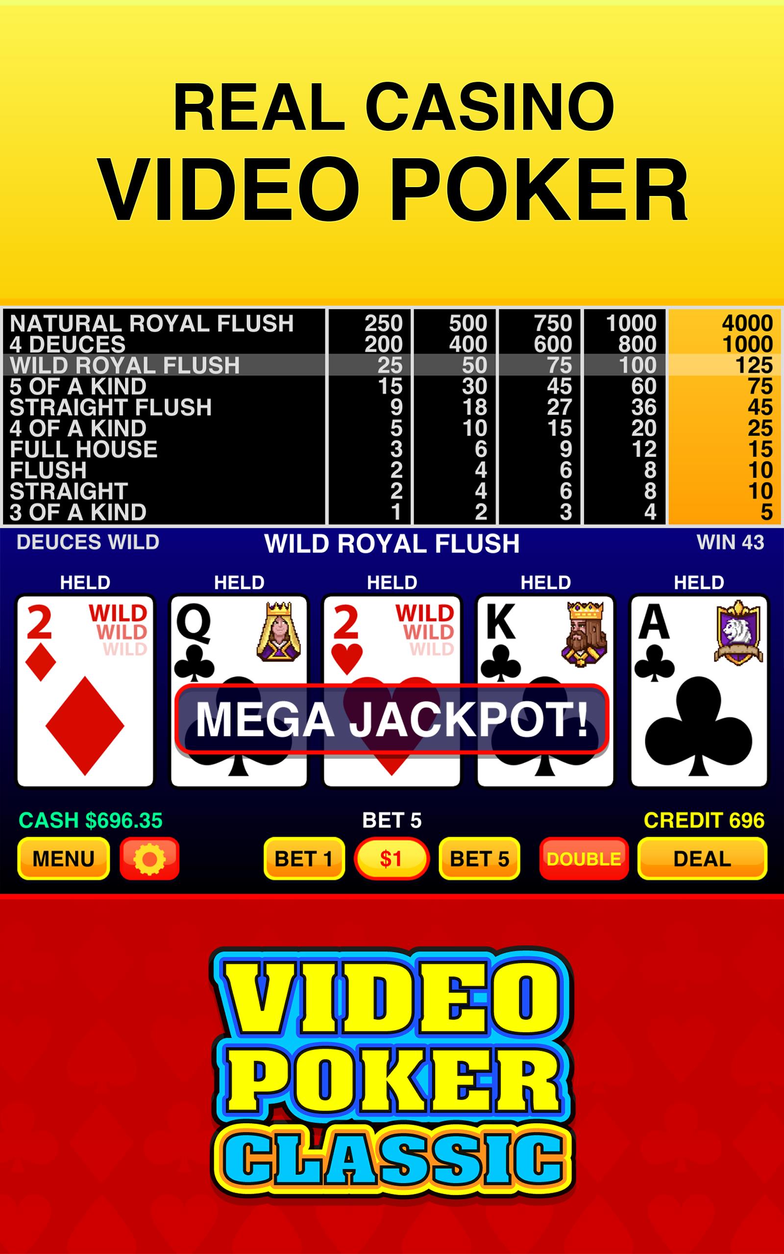 Video Poker Classic ® Tangkapan skrin 0