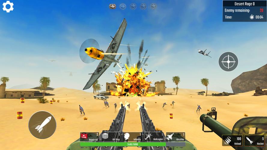 War Game: Beach Defense 스크린샷 0
