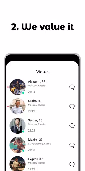 Denim - premium dating app ဖန်သားပြင်ဓာတ်ပုံ 2