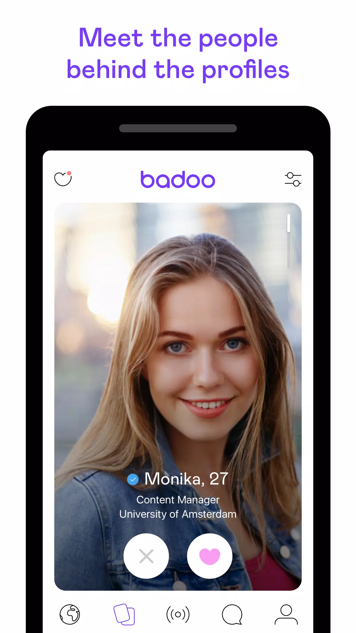 Badoo Lite Ảnh chụp màn hình 1