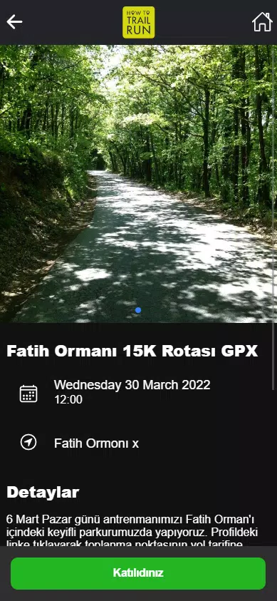 How To Trail Run TR Ekran Görüntüsü 2