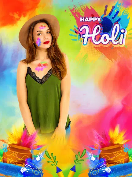 Happy Holi Video Maker应用截图第1张
