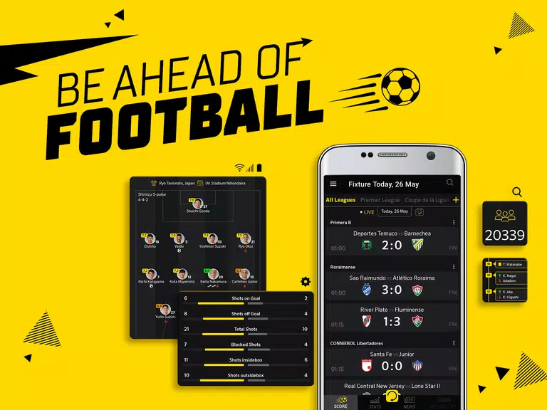 Live Score: football scores应用截图第0张