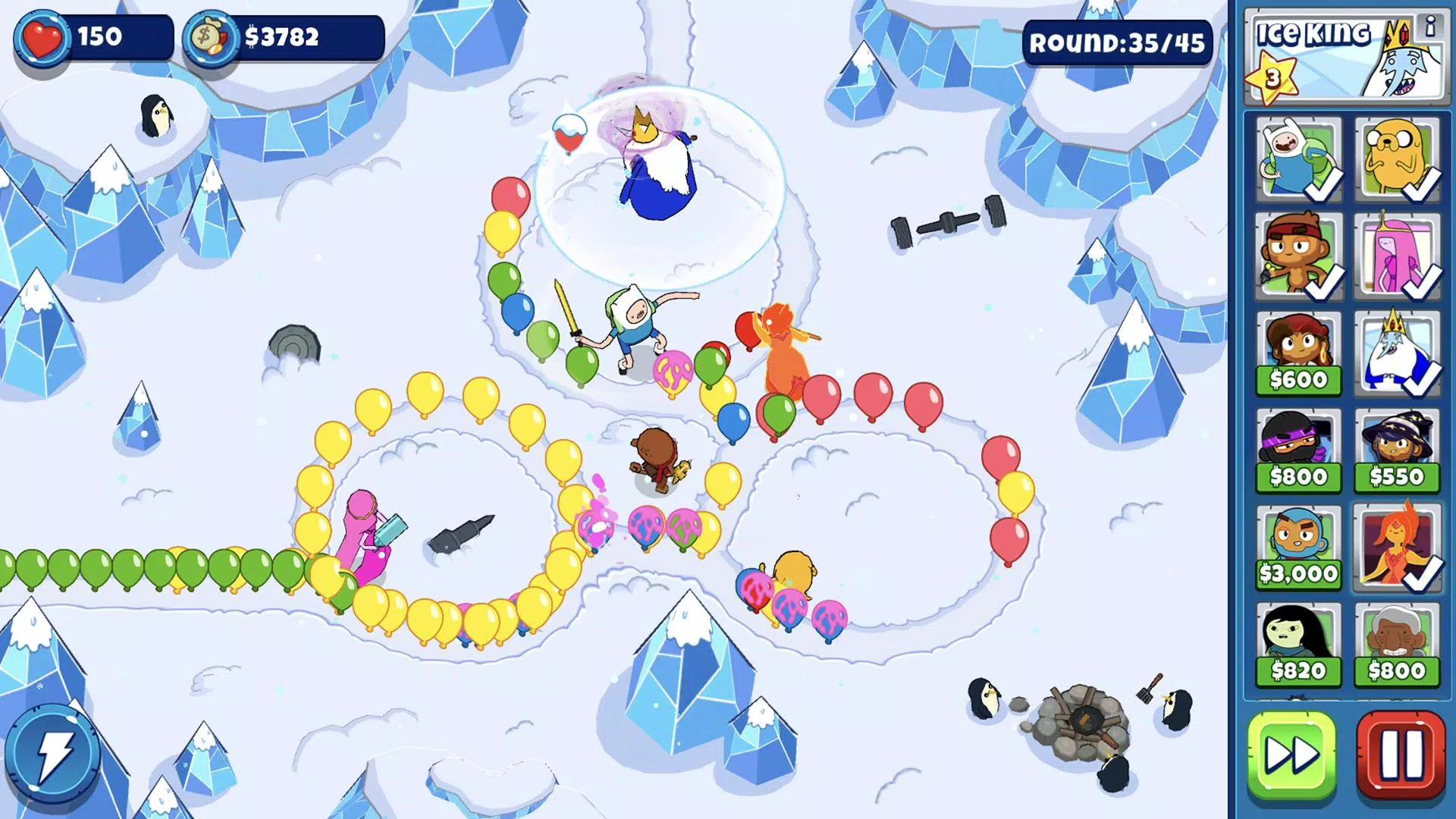 Bloons Adventure Time TD Captura de tela 0