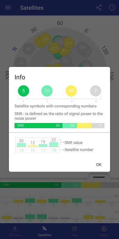 GPS Data Zrzut ekranu 1