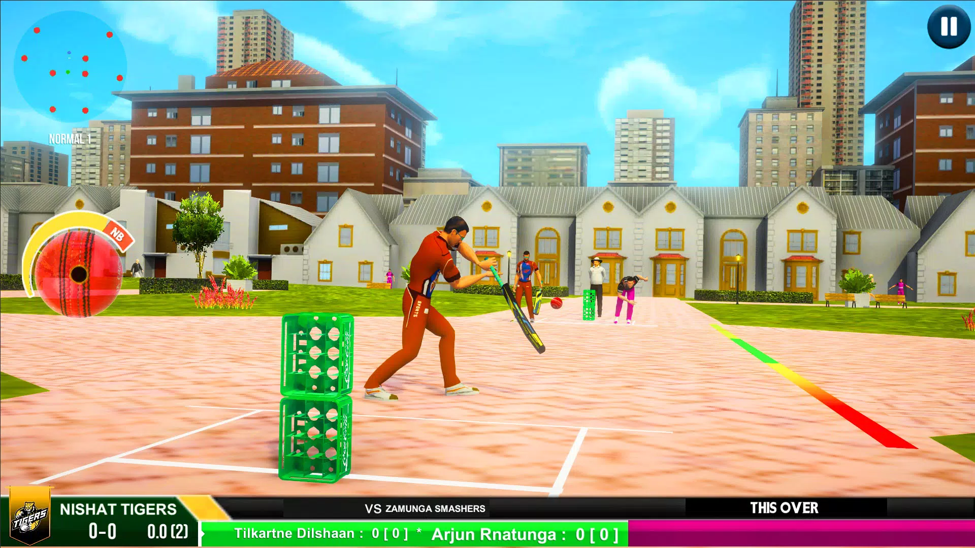 Street Criket-T20 Cricket Game Screenshot 1