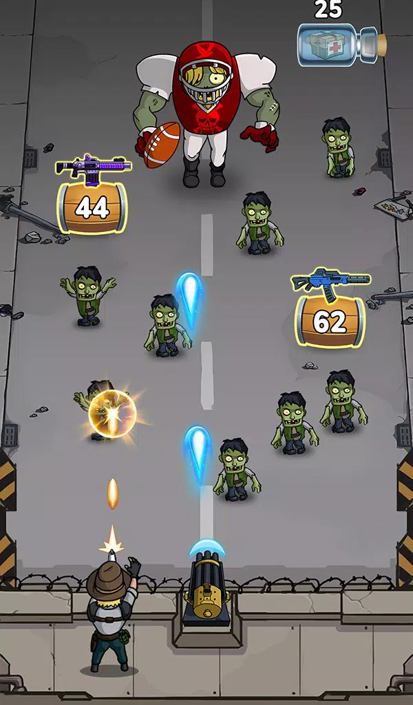 Zombie War - Idle TD game Скриншот 0