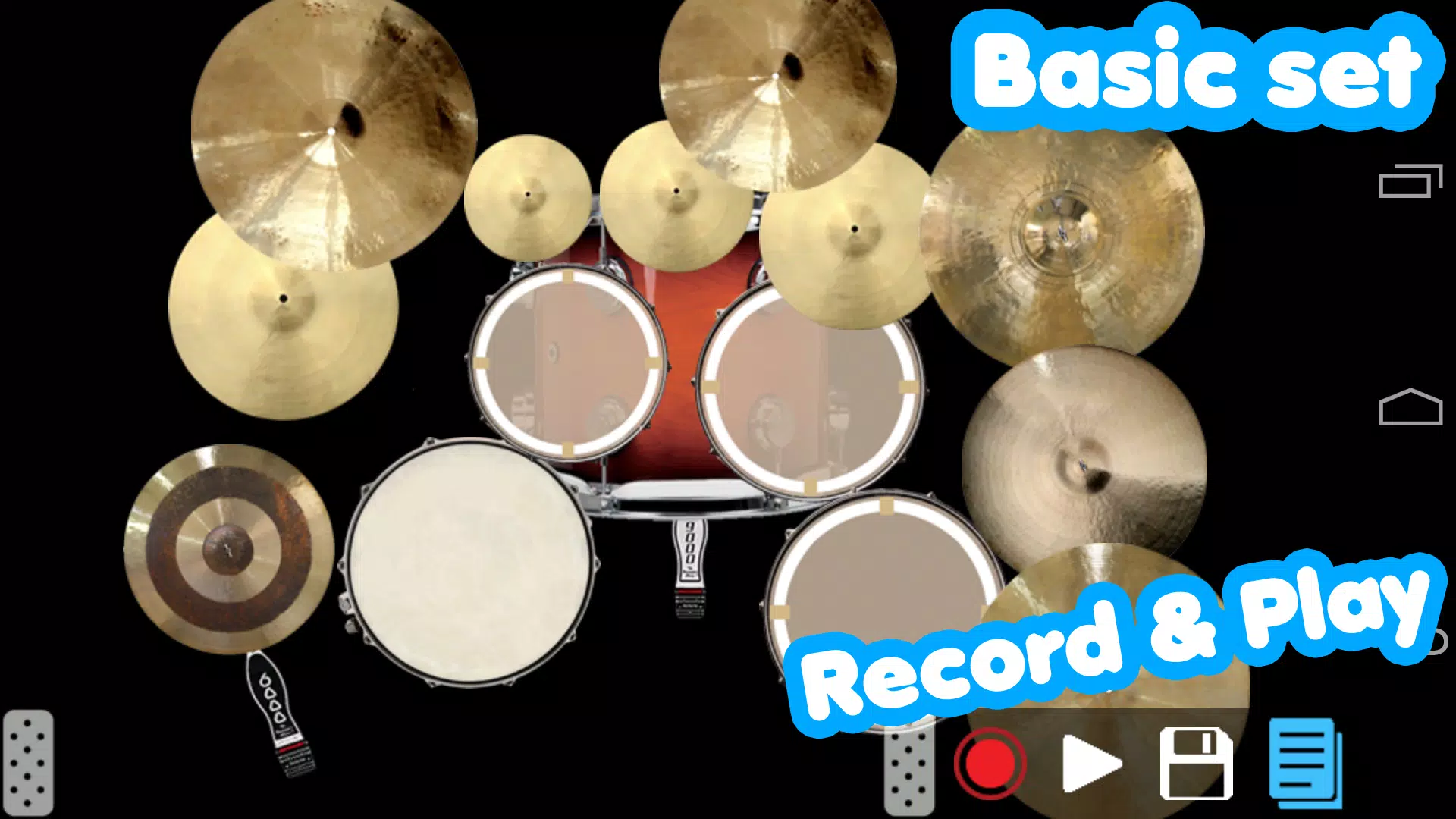 Drum Set - Drumming App スクリーンショット 0