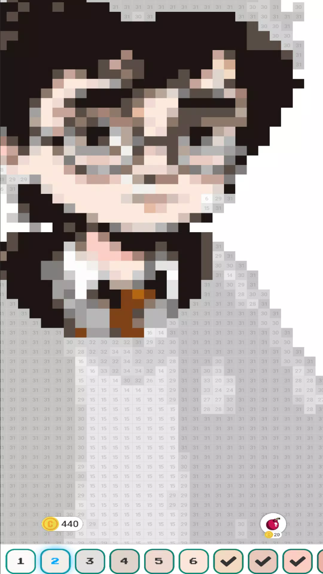 Hogwart Cartoon Pixel Art Tangkapan skrin 1