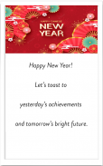 Schermata Chinese New Year Wishes Card 0