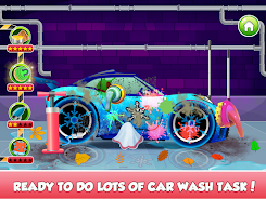 Car Wash game for girls Schermafbeelding 2